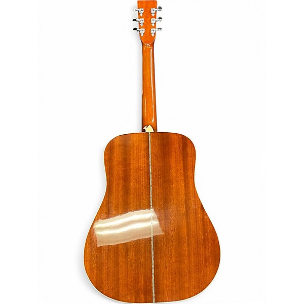 Used Zager ZAD-50 EZ PLAY Natural Acoustic Electric Guitar Natural Acoustic Electric Guitar