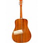 Used Zager ZAD-50 EZ PLAY Natural Acoustic Electric Guitar Natural Acoustic Electric Guitar