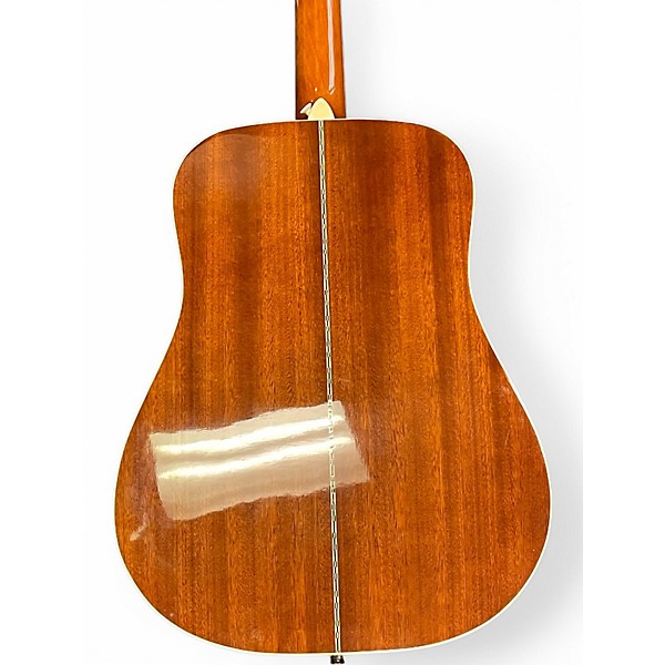 Used Zager ZAD-50 EZ PLAY Natural Acoustic Electric Guitar Natural Acoustic Electric Guitar