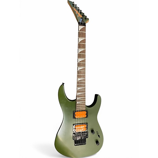 Used Jackson fsr x matte green Solid Body Electric Guitar