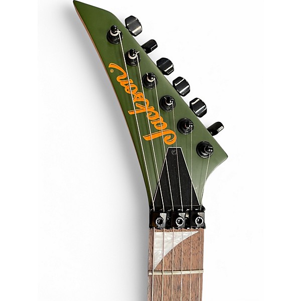 Used Jackson fsr x matte green Solid Body Electric Guitar