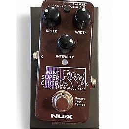 Used NUX MINI SUPER CHORUS Effect Pedal