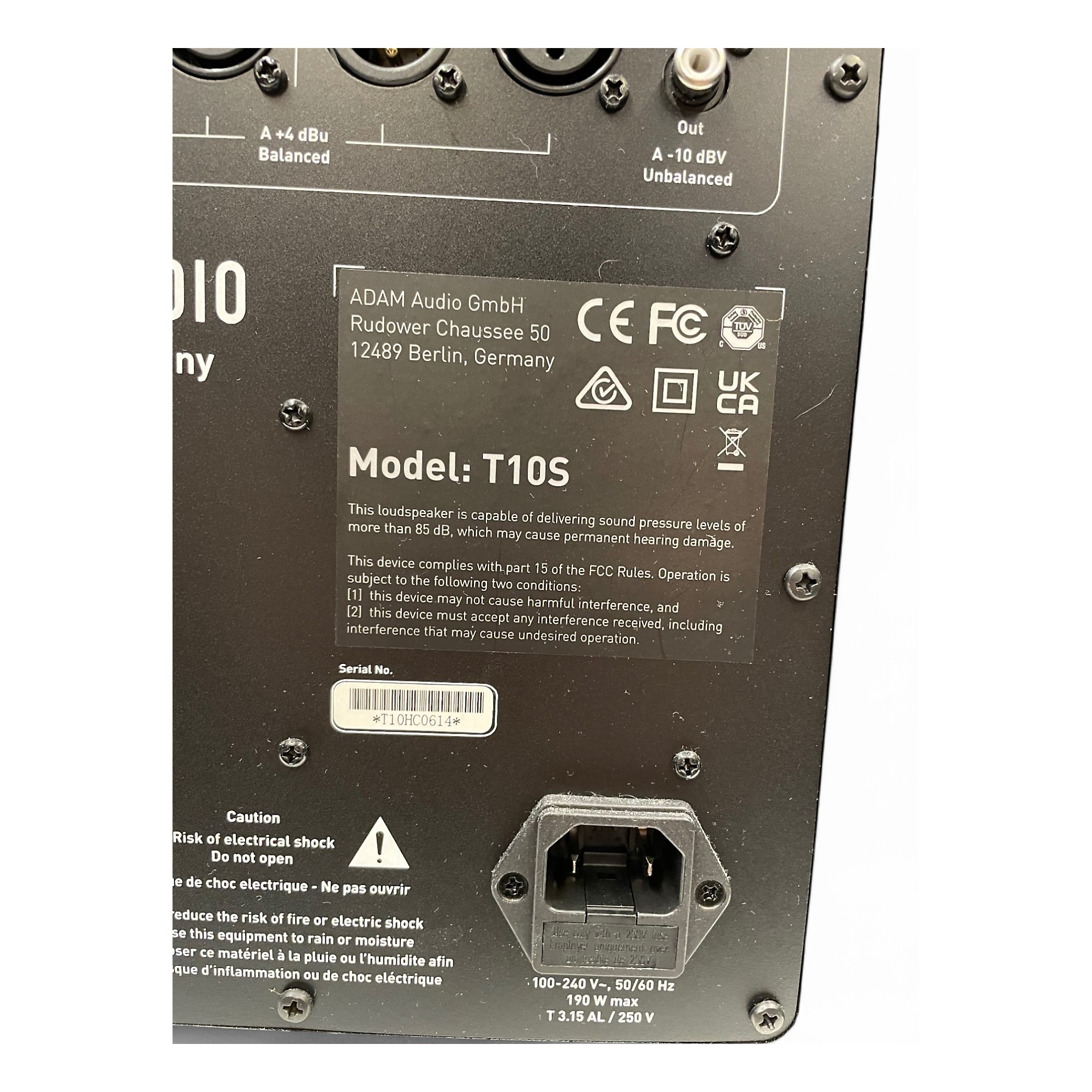 Used ADAM Audio Used ADAM Audio t10s Subwoofer | Guitar Center Used ADAM Audio Used ADAM Audio t10s Subwoofer | Guitar Center