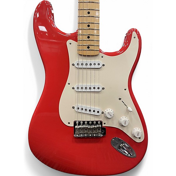Used 2003 Fender 1956 NOS Stratocaster Fiesta Red Solid Body Electric Guitar,Specials : American Fashion Style Bags On Sale