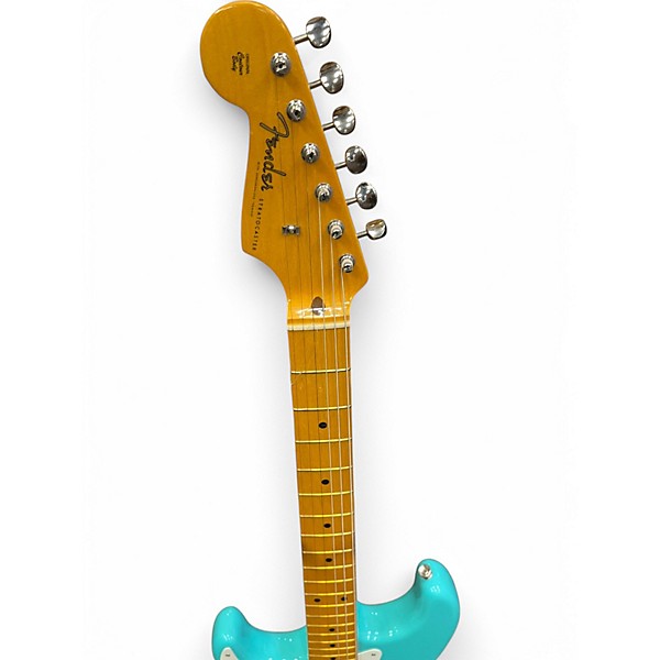 Used Fender 1957 American Vintage Stratocaster Seafoam Green Solid Body Electric Guitar
