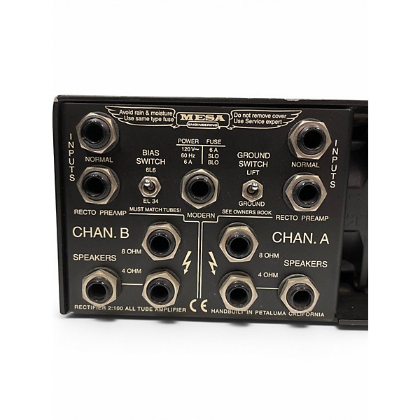 Used MESA/Boogie RECTIFIER STEREO POWER AMP Guitar Power Amp