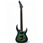 Used B.C. Rich SHREDZILLA PROPHECY 6 FAN FRET CYAN Solid Body Electric Guitar thumbnail