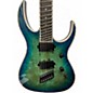 Used B.C. Rich SHREDZILLA PROPHECY 6 FAN FRET CYAN Solid Body Electric Guitar