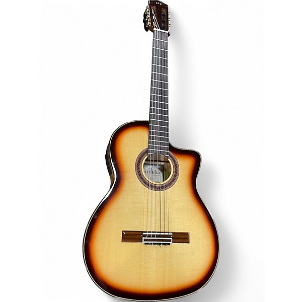 Used Cordoba GK Studio Sunburst Classical Acoustic Guitar,Specials : American Fashion Style Bags On Sale