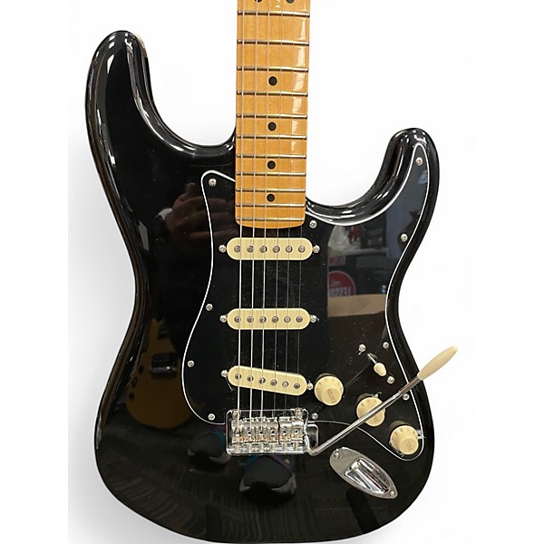 Used Fender Player II Stratocaster Black Solid Body Electric Guitar