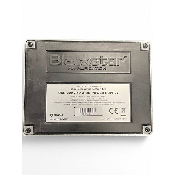 Used Blackstar Used Blackstar HT-Reverb Effect Pedal
