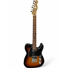 Used Fender Player Telecaster 3 Tone Sunburst Solid Body Electric Guitar