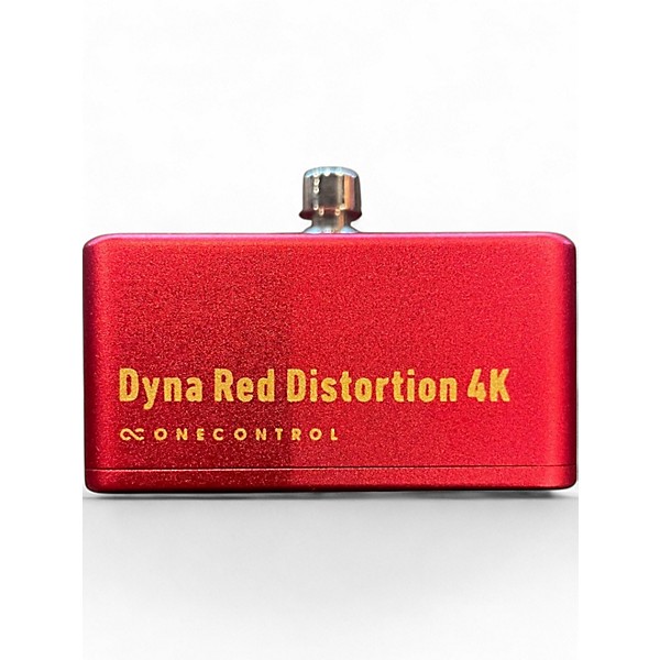 Used One Control DYNA RED DISTORTION Effect Pedal
