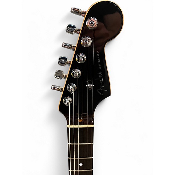 Used Fender AMERICAN DESIGNER STRATOCASTER Black Solid Body Electric Guitar