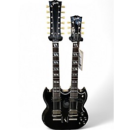 Used 2016 Gibson EDS1275 SG Double Neck Ebony Solid Body Electric Guitar