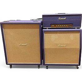 Vintage 1994 Marshall 1959LTD Super Lead Full Stack Purple Tolex Tube Guitar Amp Head
