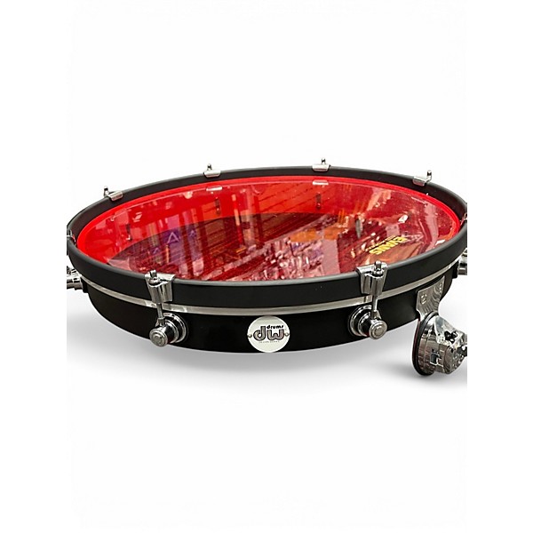 Used DW 20in Design Series Pancake Drum Matte Black Drum