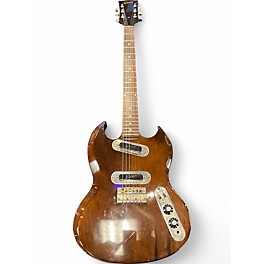 Vintage 1973 Gibson SG-200 Antique Natural Solid Body Electric Guitar