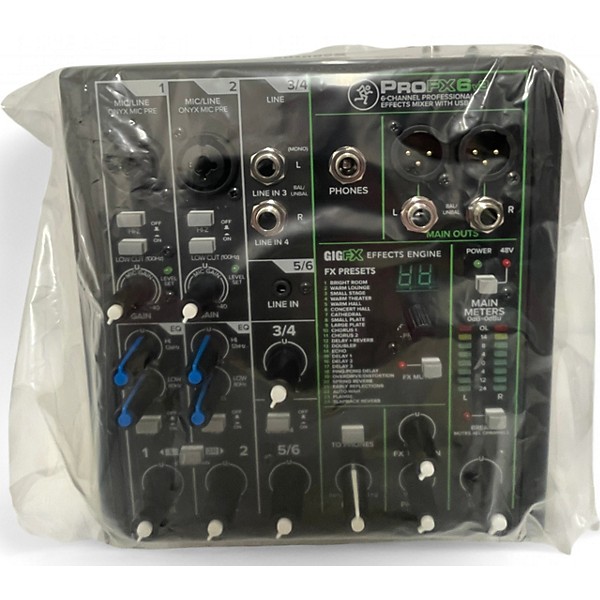 Used Mackie PROFX6 V3 Unpowered Mixer