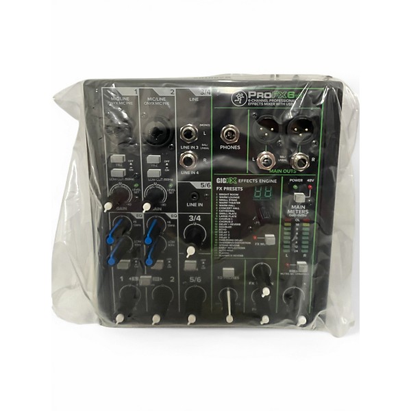 Used Mackie PROFX6 V3 Unpowered Mixer