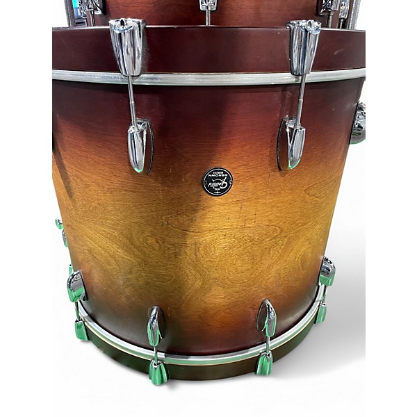 Used Gretsch Drums 5 Piece Renown Faded Tobacco Drum Kit