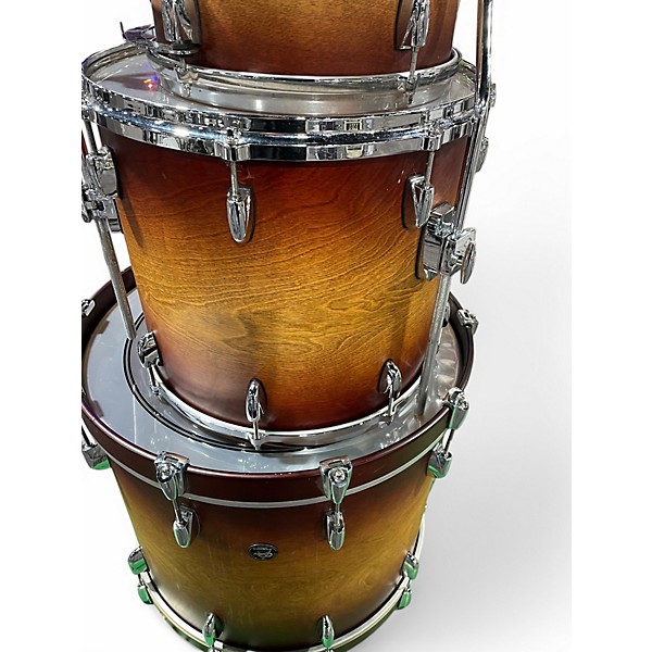 Used Gretsch Drums 5 Piece Renown Faded Tobacco Drum Kit