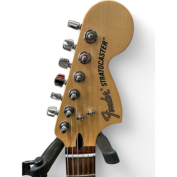 Used Fender Lone Star Stratocaster Silver Solid Body Electric Guitar
