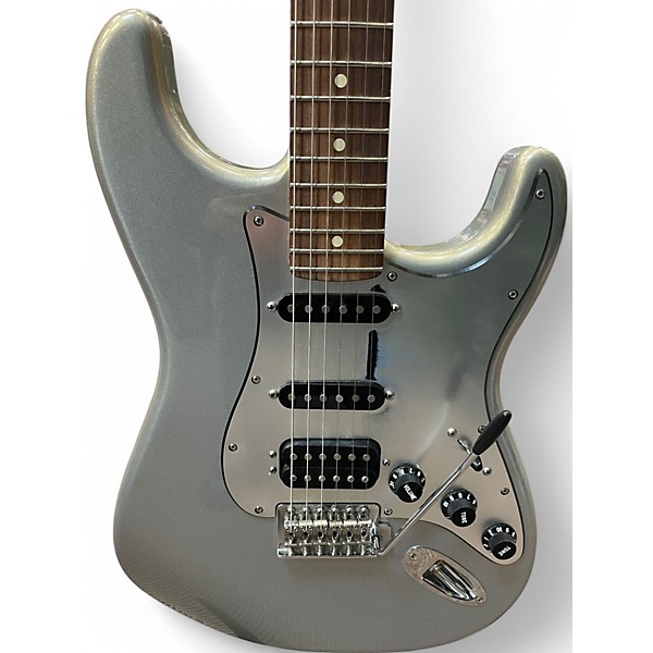 Used Fender Lone Star Stratocaster Silver Solid Body Electric Guitar