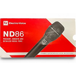 Used Electro-Voice ND86 Dynamic Supercardioid Vocal Microphone Dynamic Microphone