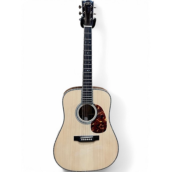 Used Recording King RD342 natural Acoustic Guitar