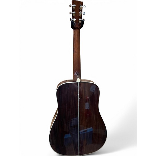 Used Recording King RD342 natural Acoustic Guitar