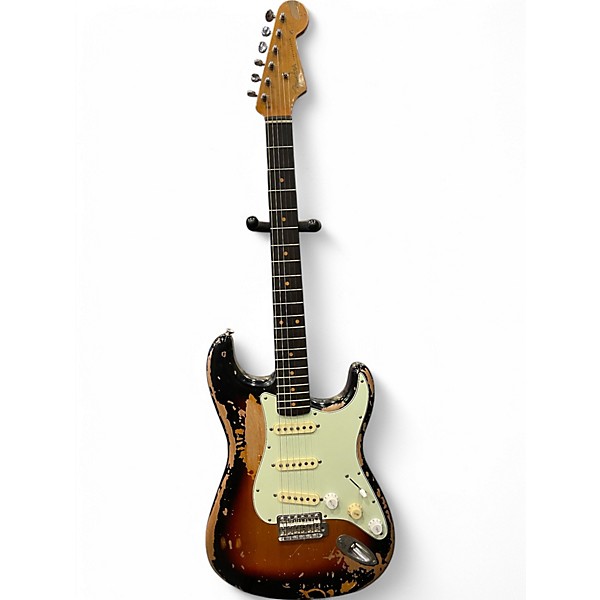 Used Fender MIKE MCCREADY STRATOCASTER 3 Color Sunburst Solid Body Electric Guitar,Specials : American Fashion Style Bags On Sale