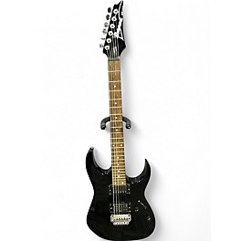 Used Ibanez RG120 Black Solid Body Electric Guitar