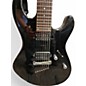 Used Dean Avalanche 7 String BLACK SPARKLE Solid Body Electric Guitar