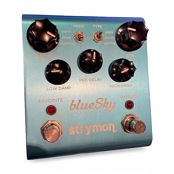 Used Strymon Bluesky Reverb Effect Pedal