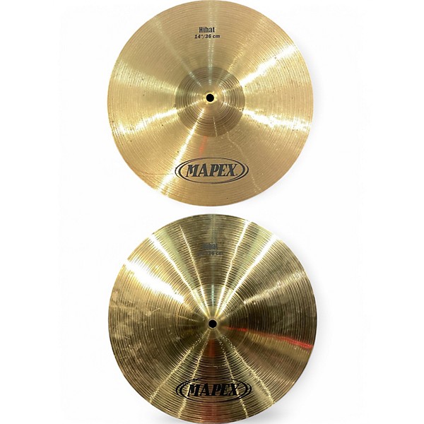 Used Mapex 14in high hat 14" Cymbal