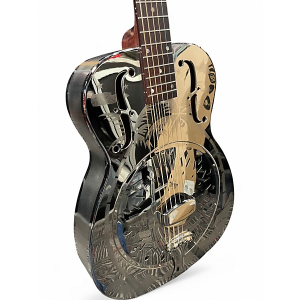 Used Recording King RM997H Brass Acoustic Guitar