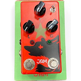 Used Jam Pedals RED MUCK V2 HAND PAINTED Effect Pedal