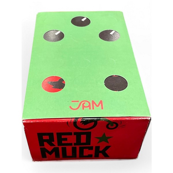 Used Jam Pedals RED MUCK V2 HAND PAINTED Effect Pedal