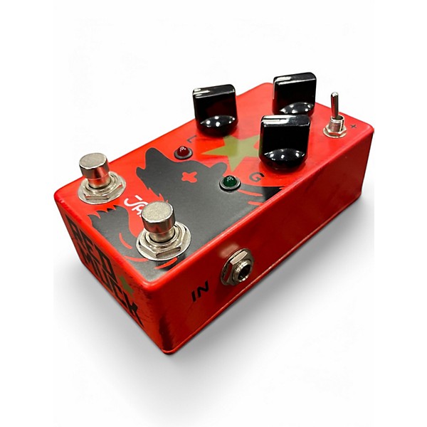 Used Jam Pedals RED MUCK V2 HAND PAINTED Effect Pedal