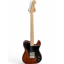 Used Squier ESQUIRE DELUXE Mahogany Solid Body Electric Guitar