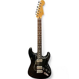 Used Fender Blacktop Stratocaster HH Black Solid Body Electric Guitar