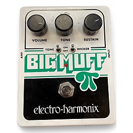 Used Electro-Harmonix Big Muff Tone Wicker Distortion Effect Pedal