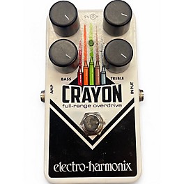 Used Electro-Harmonix Crayon Full Range Overdrive Effect Pedal
