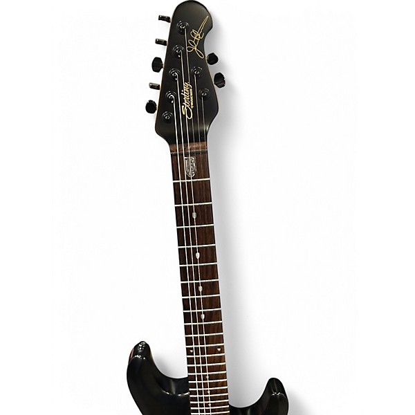 Used Sterling by Music Man JP70 John Petrucci Signature Black Solid Body Electric Guitar