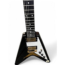 Used Epiphone FLYING V BLACK Solid Body Electric Guitar
