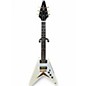 Used Epiphone flying v limited edition white Solid Body Electric Guitar