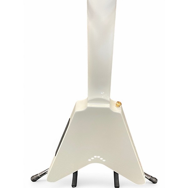 Used Epiphone flying v limited edition white Solid Body Electric Guitar