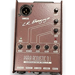 Used LR Baggs Para Acoustic DI Direct Box Pre With EQ Direct Box