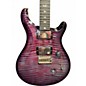 Used 2017 PRS Custom 24 10 Top VIBRANT VIOLET Solid Body Electric Guitar